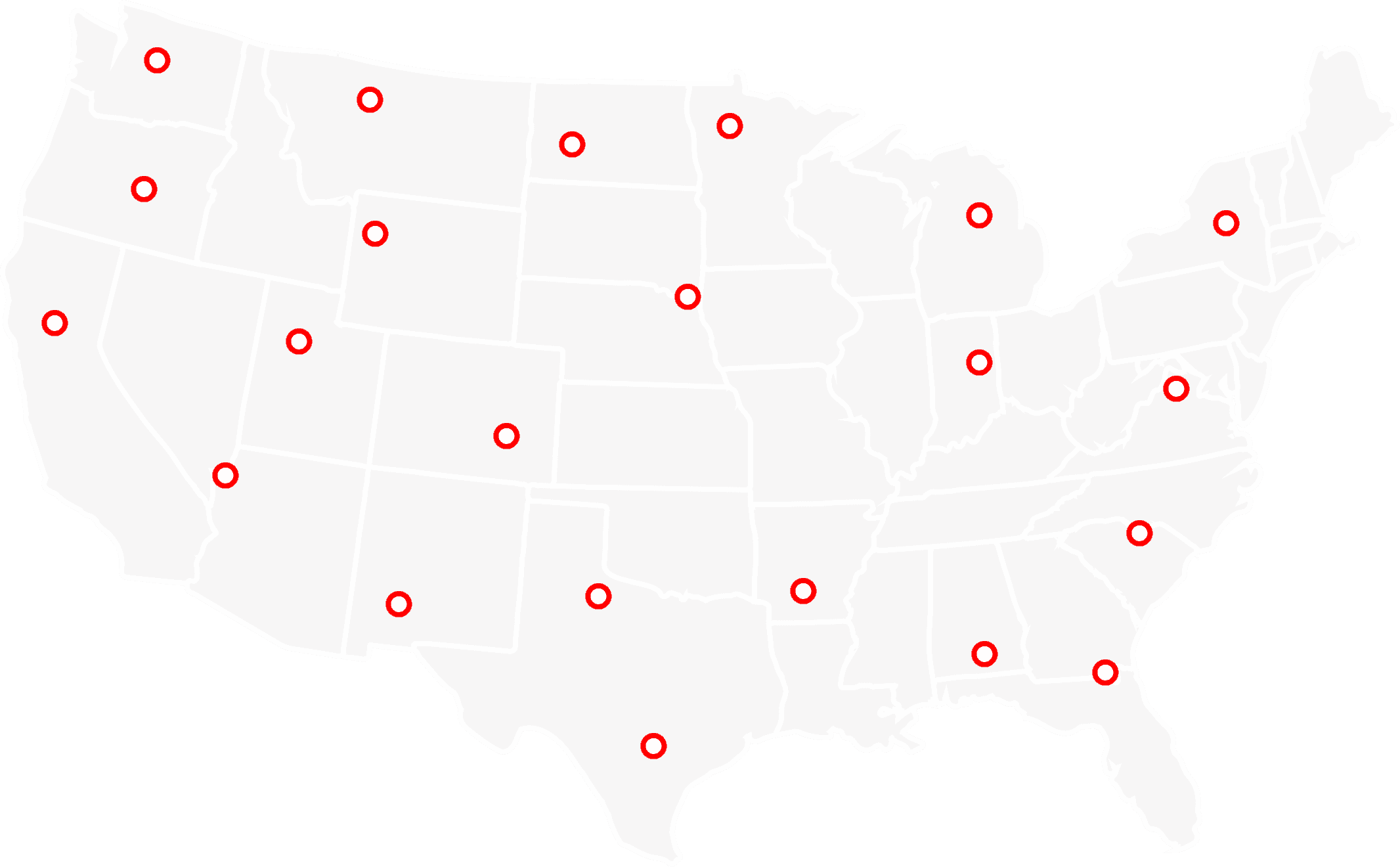 Scan Locations Map