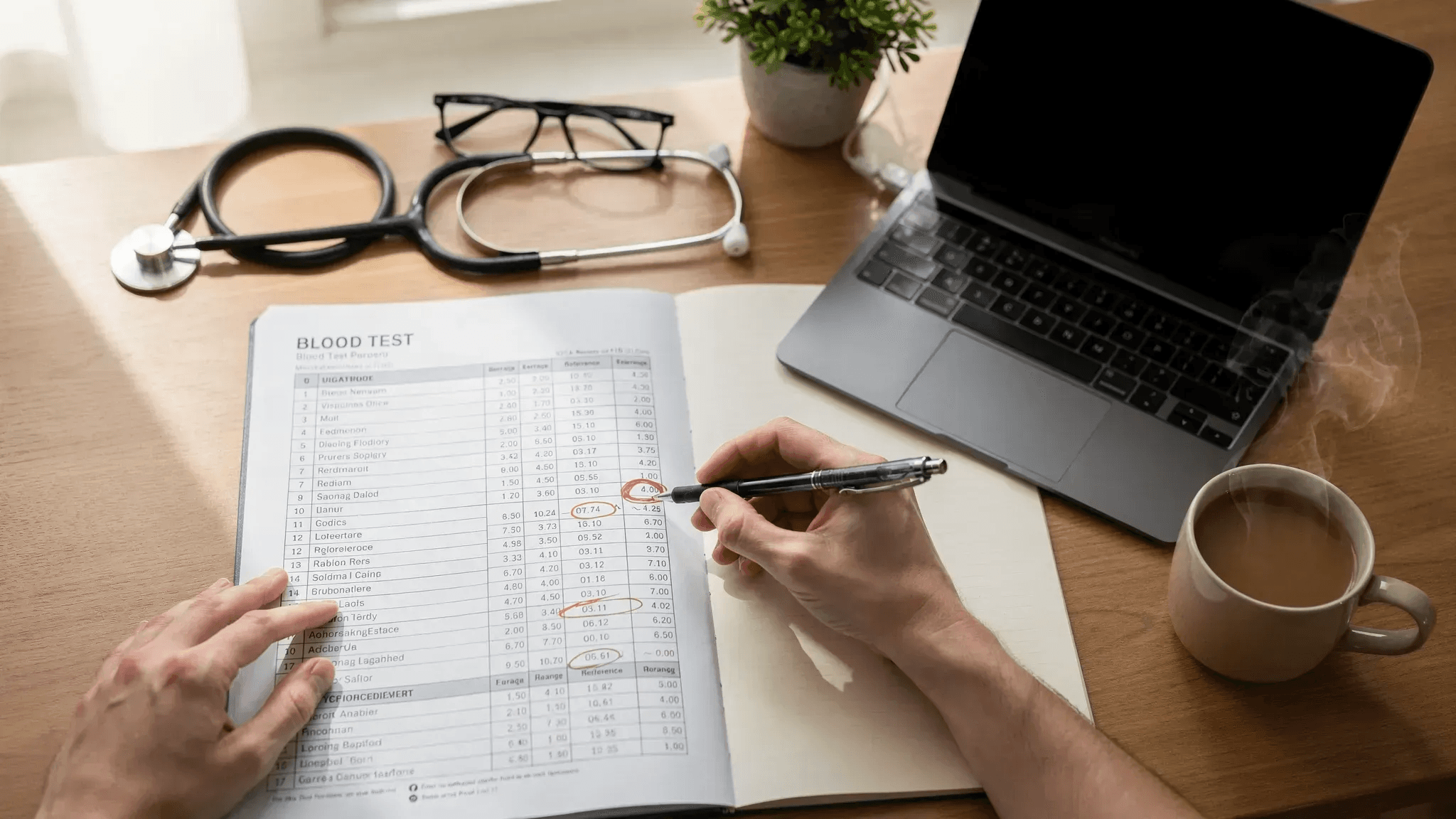 Reading Blood Test Results: A Simple Step-by-Step Guide cover image